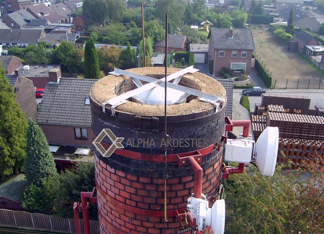 Ronde geluidsdempers van Alpha Akoestiek